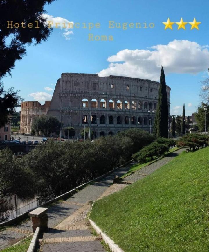 Hotel Principe Eugenio Řím Exteriér fotografie